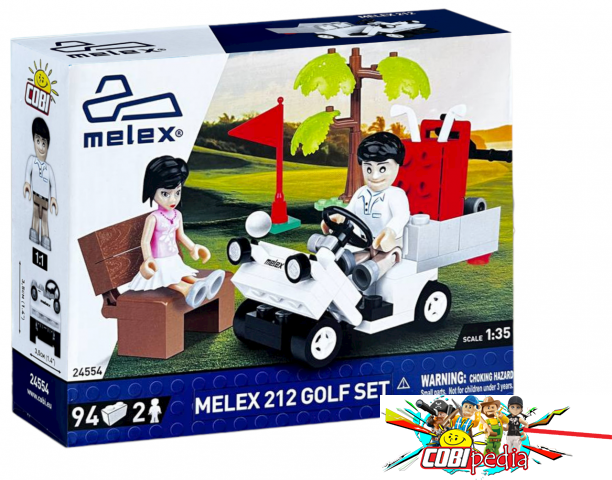 Cobi 24554 S2 Melex 212 Golf set